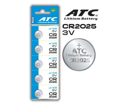 5xCR2025 Lityum Pil