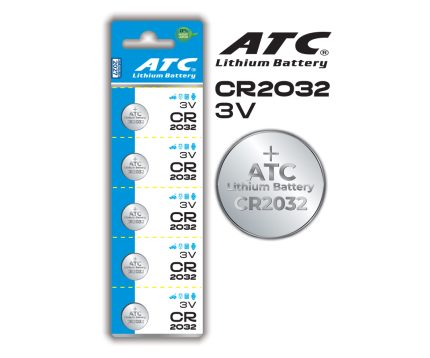 5xCR2032 Lityum Pil